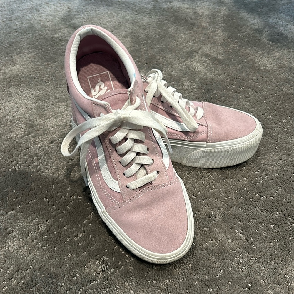 Vans Platforms, Baby Pink color